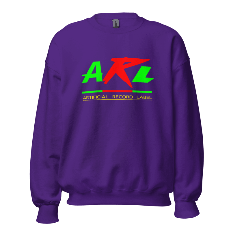 6. Exclusive ARL Crew Purple Drank Sweatshirt