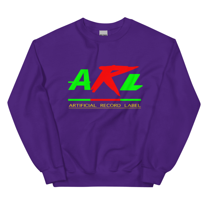6. Exclusive ARL Crew Purple Drank Sweatshirt